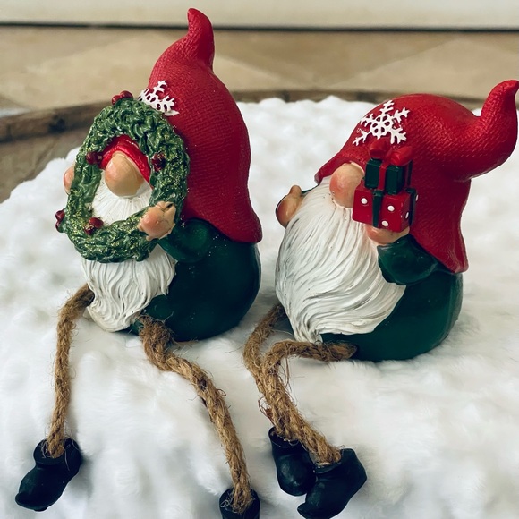 Christmas Gnomes Set Of 2 - Picture 2 of 4
